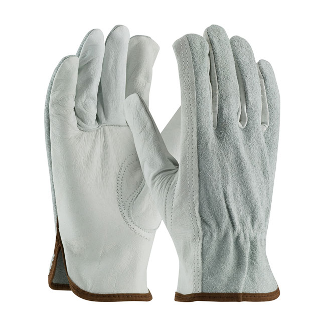 PIP Industry Grade Top Grain Drivers Glove with Shoulder Split Cowhide Leather Back from Columbia Safety