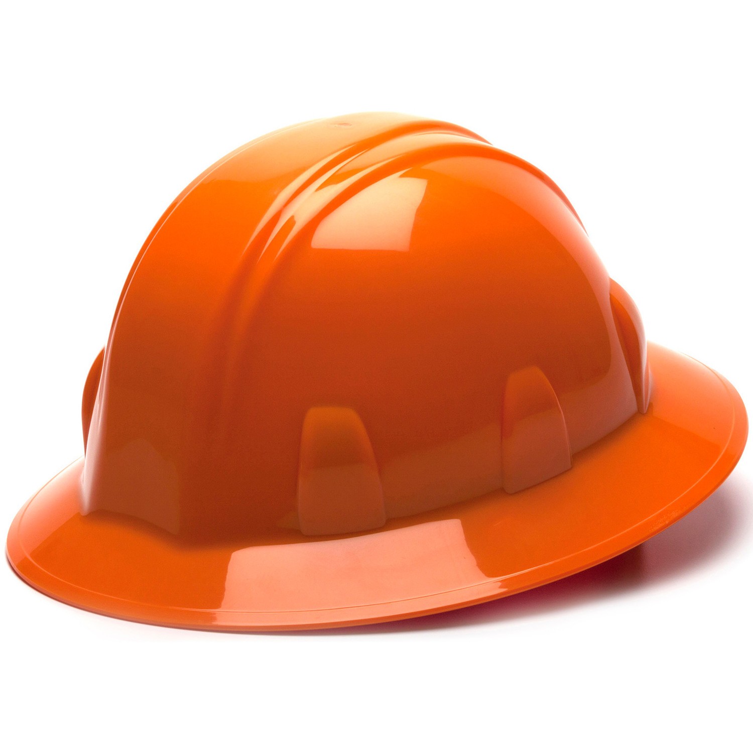 Pyramex SL Series Full Brim Hard Hat with 4 Point Ratchet Suspension from Columbia Safety