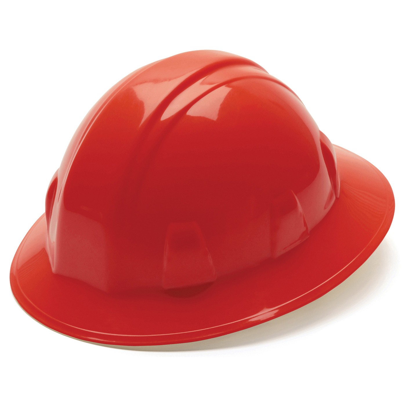 Pyramex SL Series Full Brim Hard Hat with 4 Point Ratchet Suspension from Columbia Safety