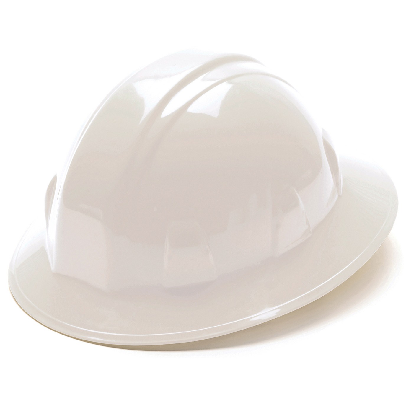 Pyramex SL Series Full Brim Hard Hat with 6 Point Ratchet Suspension from Columbia Safety