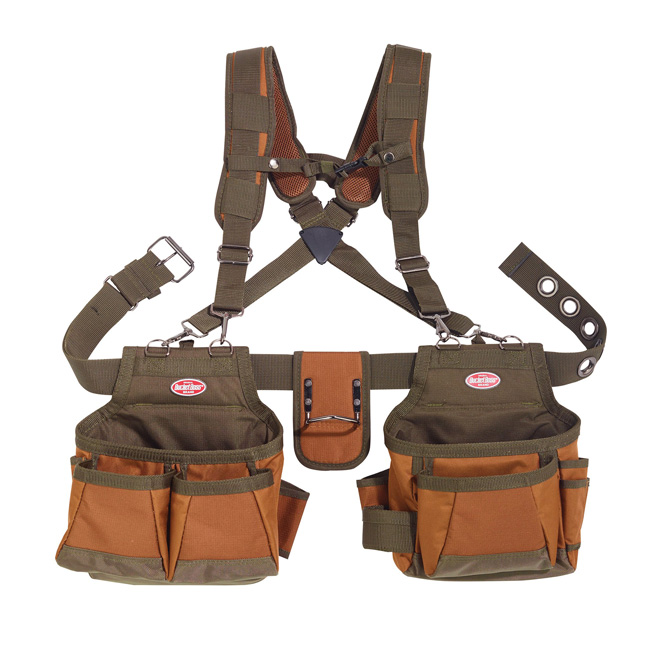 Bucket Boss Airlift Tool Belt with Suspenders from Columbia Safety