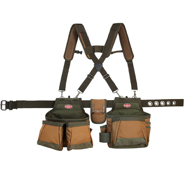 Bucket Boss Airlift Tool Belt with Suspenders from Columbia Safety