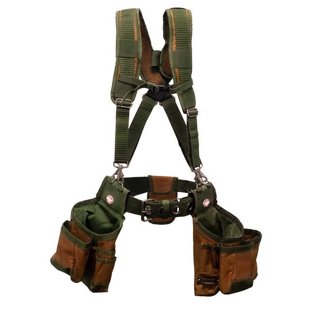 Bucket Boss Airlift Tool Belt with Suspenders from Columbia Safety