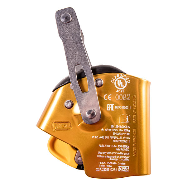 Petzl ASAP Lock Mobile Fall Arrester from Columbia Safety