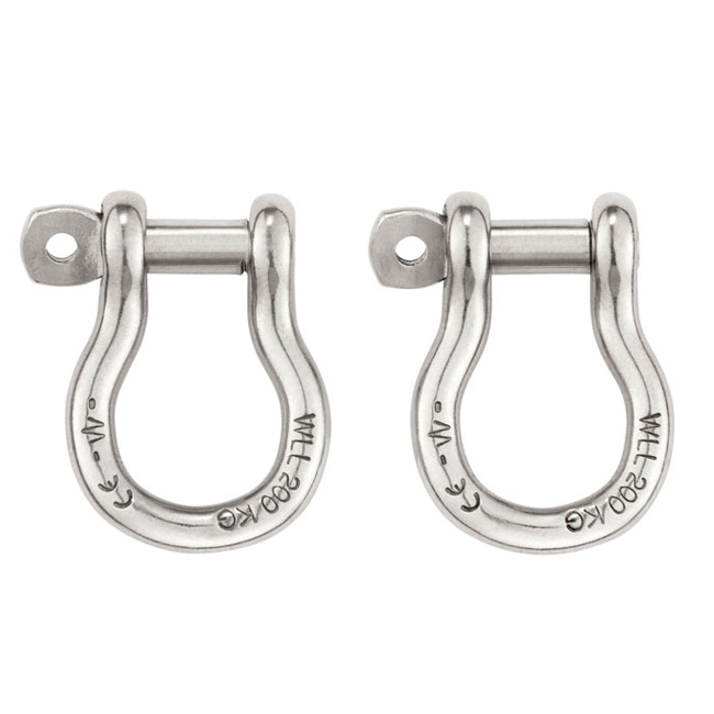 Petzl Shackles for ASTRO and SEQUOIA Harnesses (2 Pack) from Columbia Safety