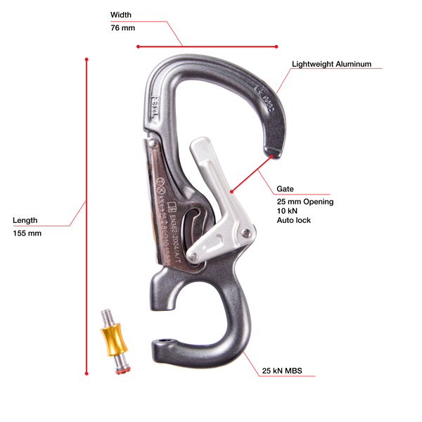 Petzl Eashook Open from Columbia Safety