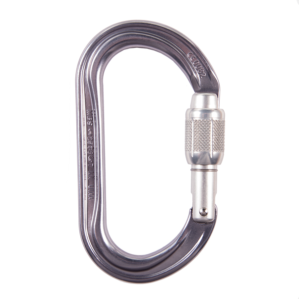 Petzl OK Aluminum Oval Carabiner Screw-Lock from Columbia Safety