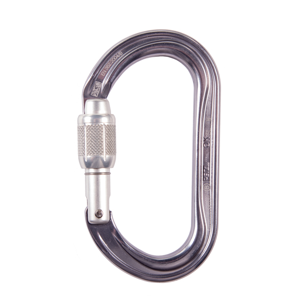 Petzl OK Aluminum Oval Carabiner from Columbia Safety