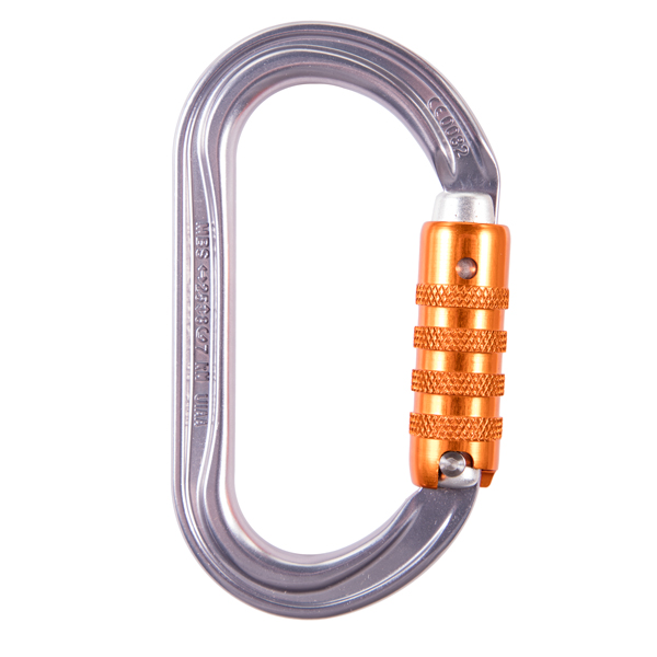 Petzl OK Aluminum Oval Carabiner Triact-Lock from Columbia Safety