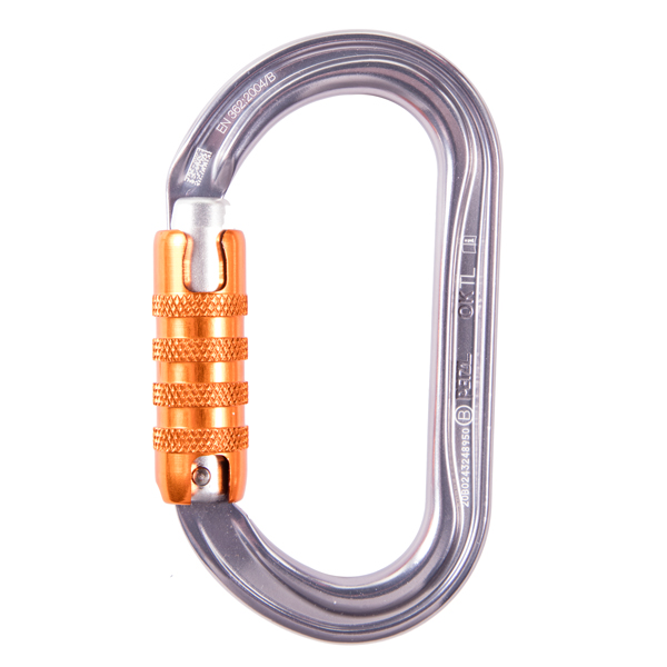 Petzl OK Aluminum Oval Carabiner Triact-Lock from Columbia Safety