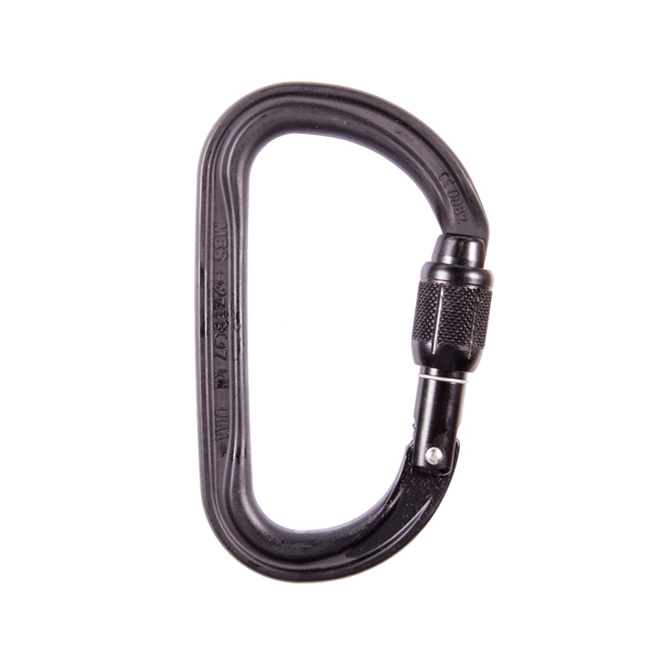 Petzl Am'D Screw-Lock - Black from Columbia Safety