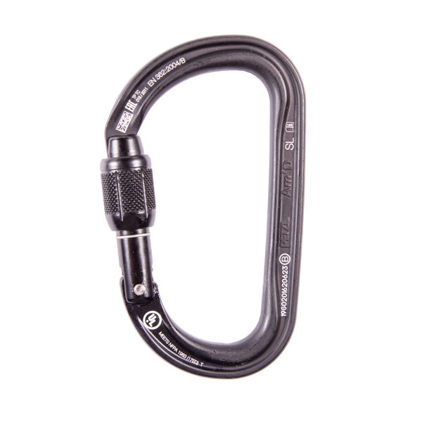 Petzl Am'D Asymmetrical Aluminum Carabiner from Columbia Safety