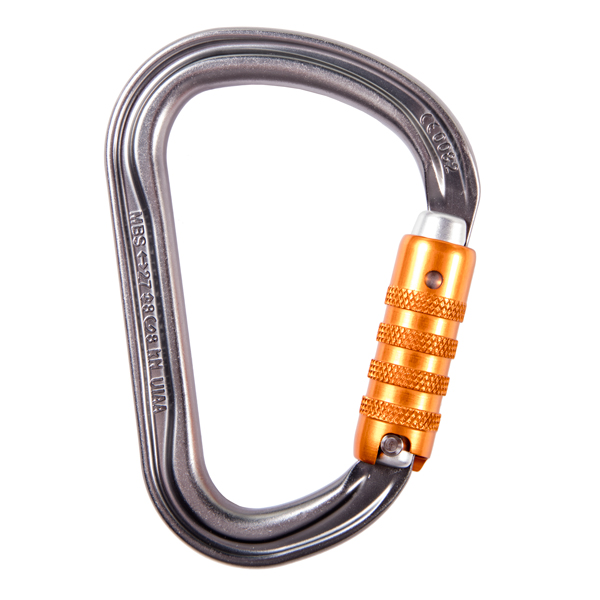 Petzl M36A TL William Triact-Lock Aluminum Carabiner-Gray from Columbia Safety