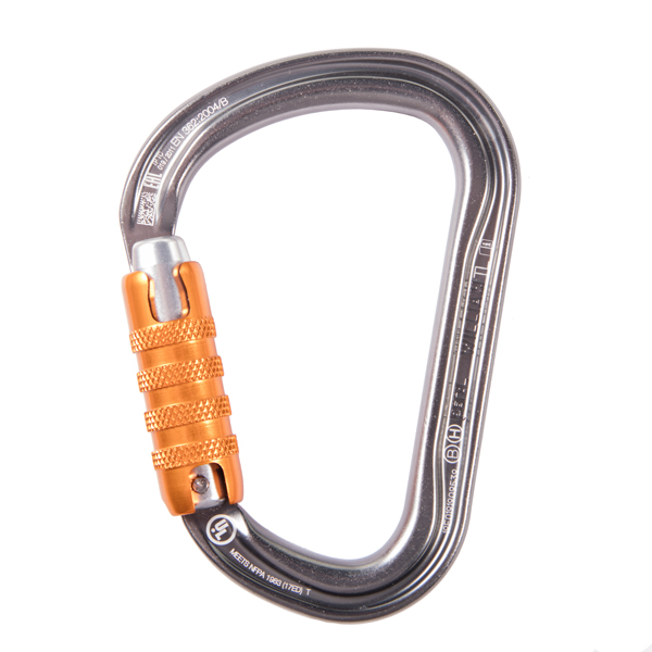 Petzl WILLIAM Asymmetrical Aluminum Carabiner from Columbia Safety