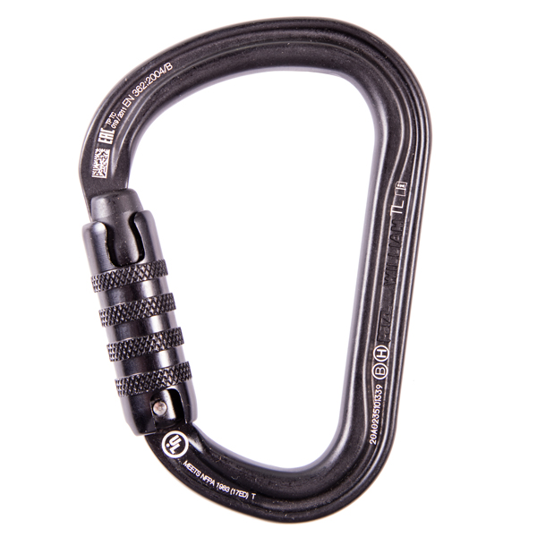 Petzl WILLIAM Asymmetrical Aluminum Carabiner from Columbia Safety