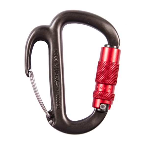 Petzl M42 FREINO Carabiner with Friction Spur for Descenders from Columbia Safety