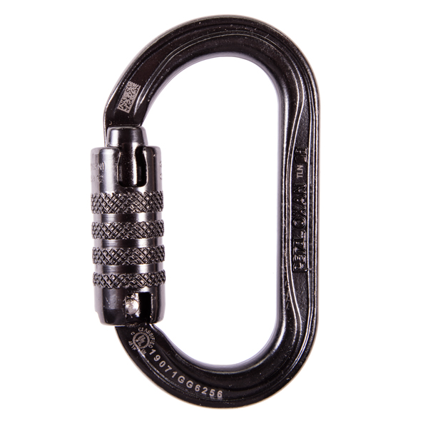 OXAN TLN Black High Strength Carabiner from Columbia Safety