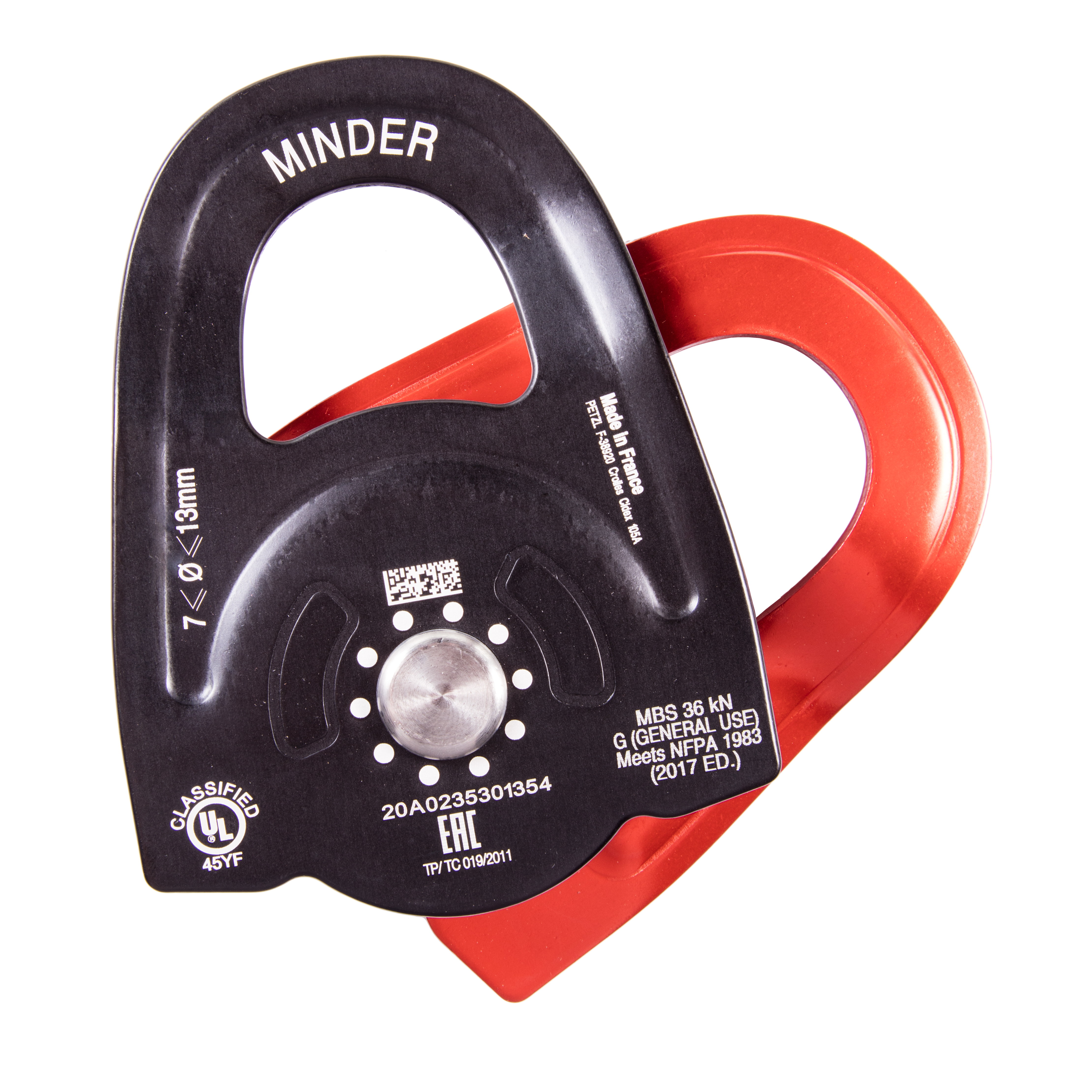Petzl MINDER Swing-Side Pulley from Columbia Safety
