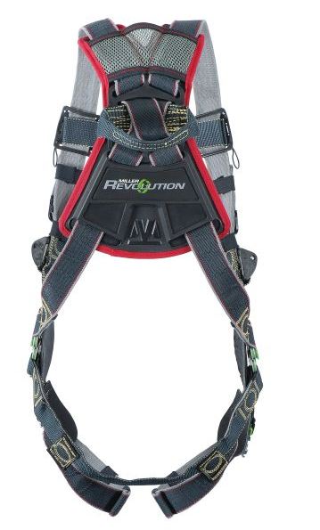 Miller Revolution Arc-Rated Harness with Rescue Loops Back from Columbia Safety