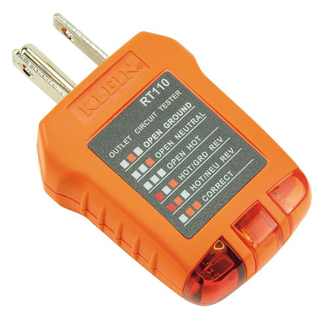 Klein Tools RT110 Receptacle Tester from Columbia Safety
