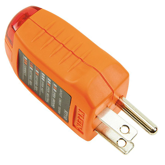 Klein Tools RT110 Receptacle Tester from Columbia Safety