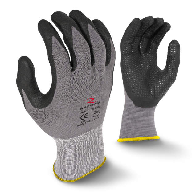 Radians Micro-Foam Nitrile Gripper Gloves from Columbia Safety