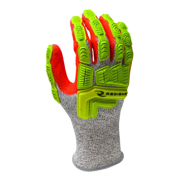 Radians Cut Protection A5 Sandy Foam Nitrile Coated Work Gloves from Columbia Safety