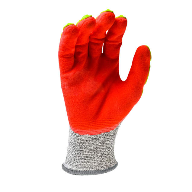 Radians Cut Protection A5 Sandy Foam Nitrile Coated Work Gloves from Columbia Safety