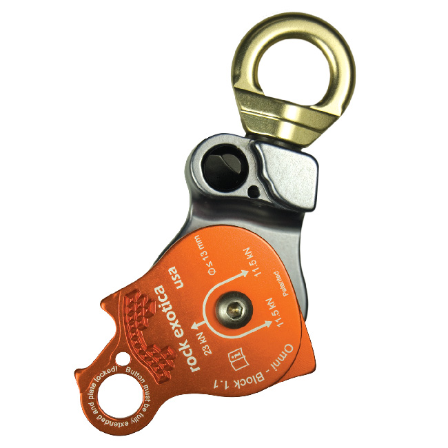 Rock Exotica P54 Omni-Block Single Pulley from Columbia Safety