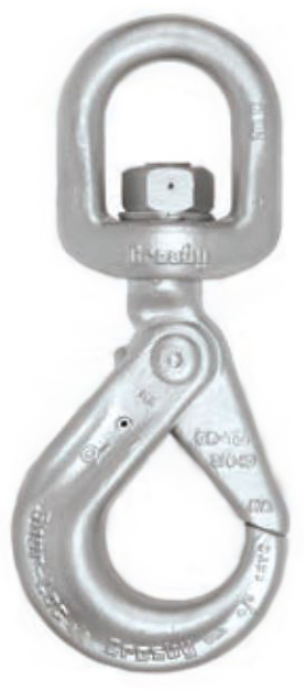 Crosby SHUR-LOC, S-1326 Swivel Hook 3/8"/10mm, 7,040 lb Working Load from Columbia Safety