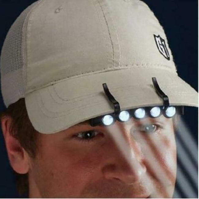 N-Rit Cap and Hat Clip-On Light from Columbia Safety