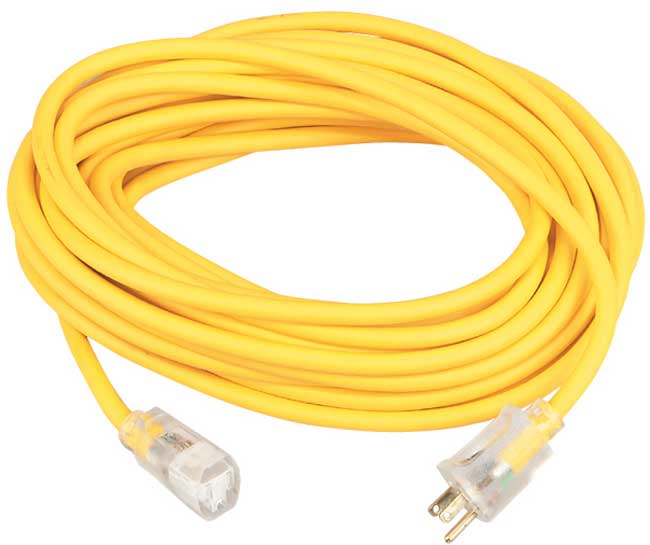 Southwire Polar Solar, Lighted Extension Cord 12/3 SJEOOW 125V 15A from Columbia Safety