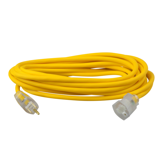 Southwire 14/3 Heavy-Duty 15-Amp Cold Weather 25 Foot Cold Weather Extension Cord from Columbia Safety