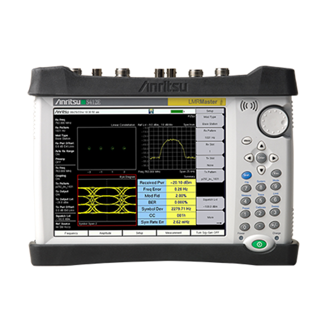 Anritsu S412E LMR Master Land Mobile Radio Modulation Analyzer from Columbia Safety