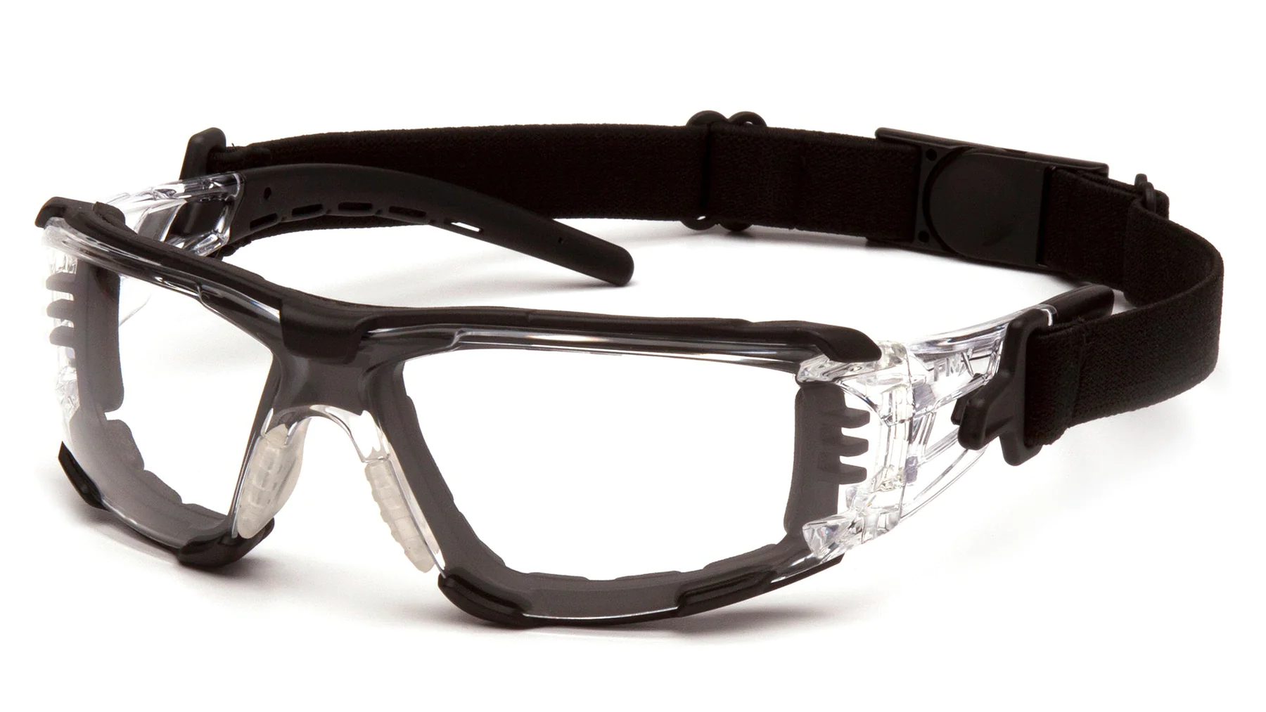 Pyramex Fyxate H2MAX Anti-Fog Lens Safety Glasses with Foam Pads from Columbia Safety