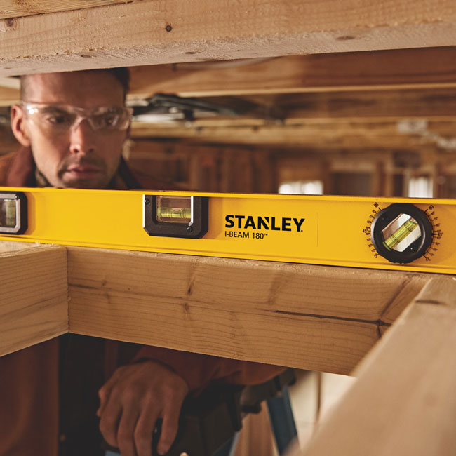 Stanley 24 Inch I-Beam 180 Level from Columbia Safety