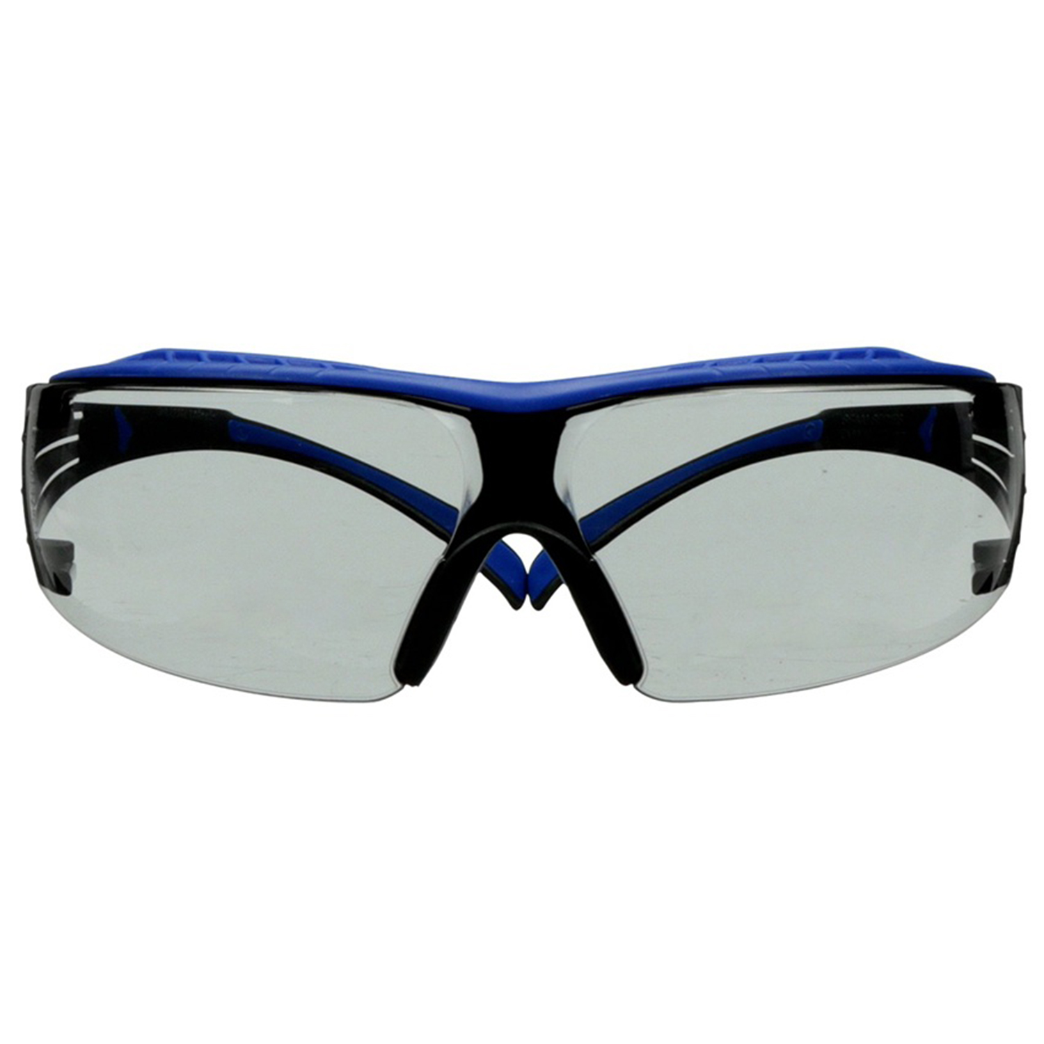 3M SecureFit 400 Series SF407XSGAF Safety Glasses with Blue/Gray Temples & Indoor/Outdoor Gray Scotchgard Anti-Fog/Anti-Scratch Lens from Columbia Safety