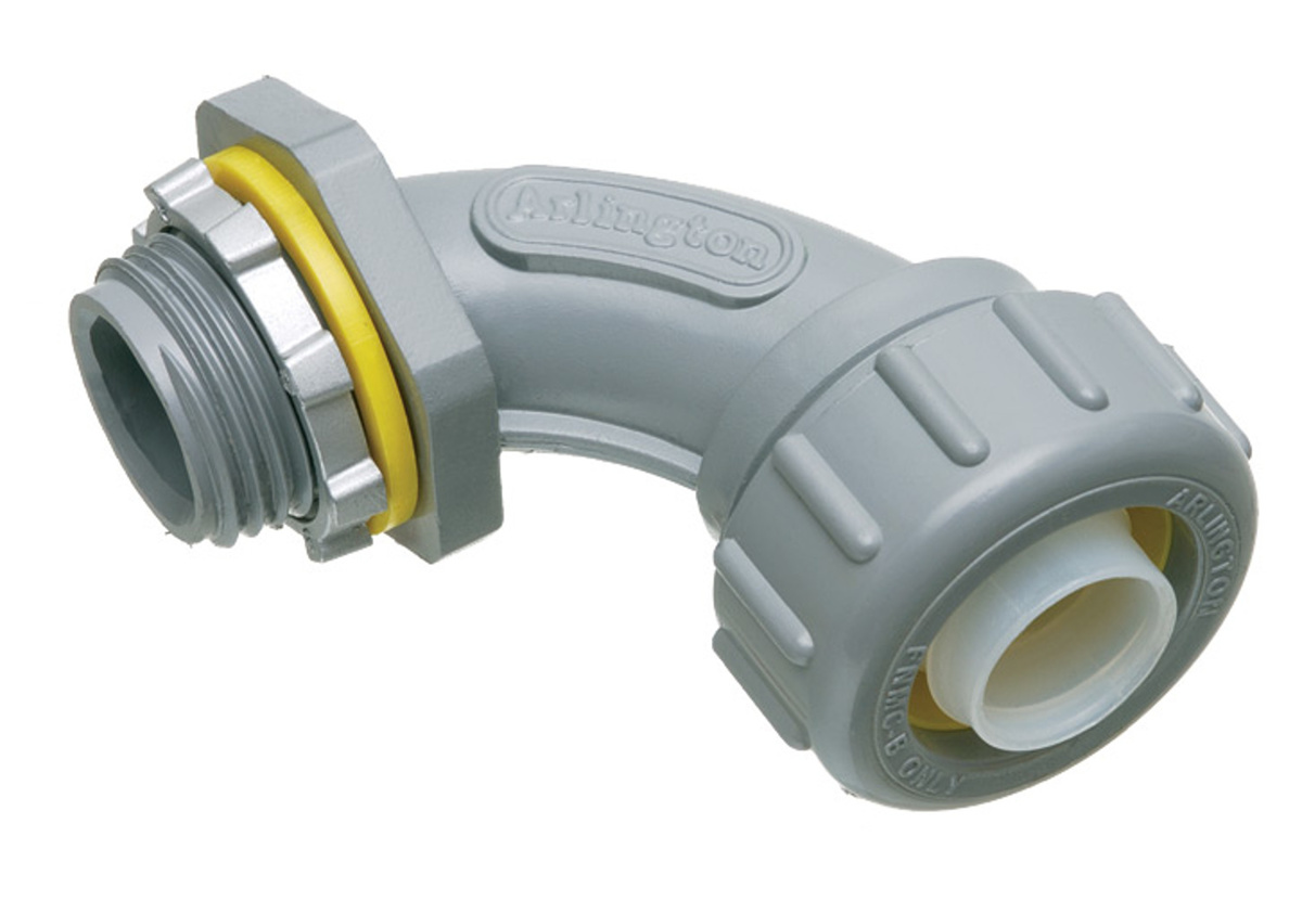 Arlington NMLT Series 2 Inch 90 Degree Liquidtight Connectors from Columbia Safety
