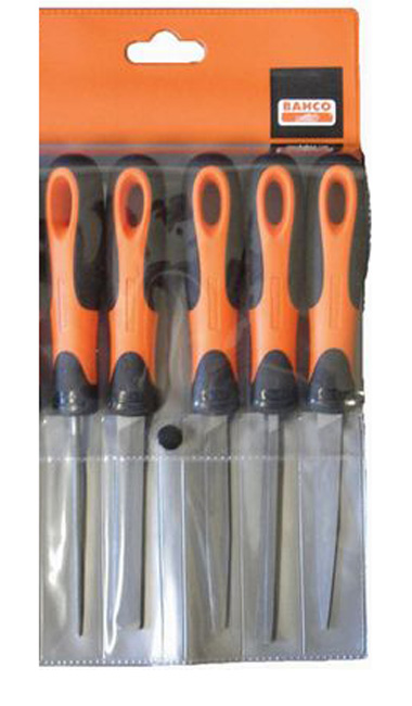 Snap On Bahco 5 Piece Engineering File Set | 1-478-08-1-2 from Columbia Safety