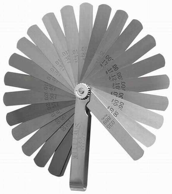 Snap On Williams Master Feeler Gauge Set from Columbia Safety