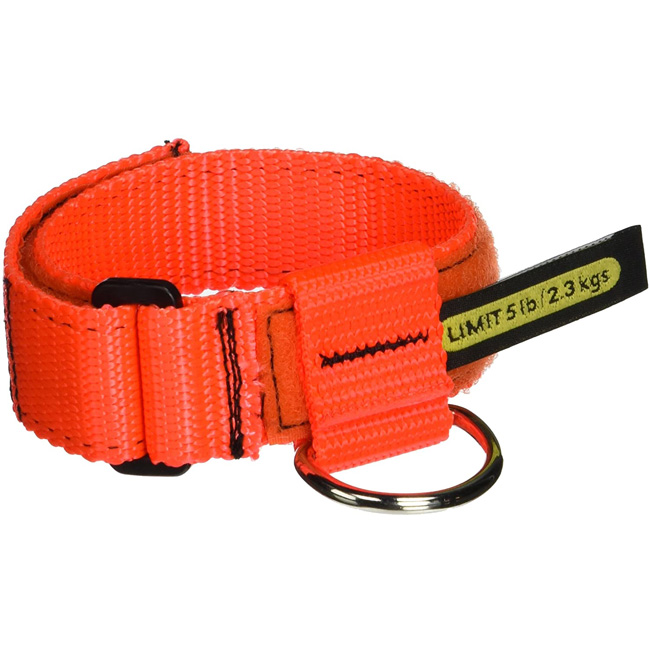 Snap On Adjustable Wrist Strap Velcro Closure D Ring 5 lb Tool Tether from Columbia Safety