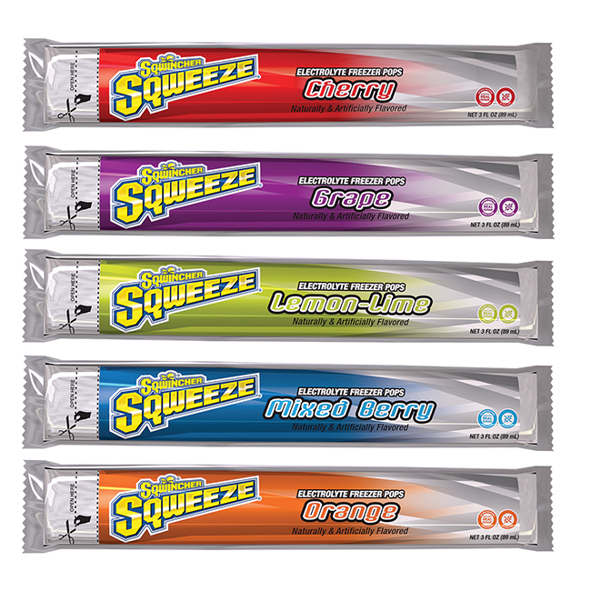 Sqwincher Sqweeze Pops - Assorted Flavors (150 Pack) from Columbia Safety