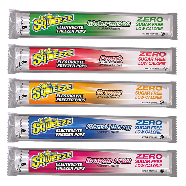 Sqwincher Sqweeze ZERO Sugar-Assorted Flavors from Columbia Safety