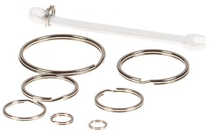 Ty-Flot 1.25 Inch Split Ring - Pack of 25 from Columbia Safety