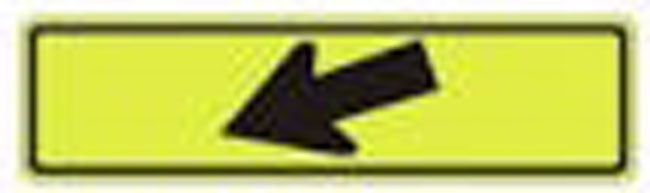 Diamond Grade Reflective Arrow Sign from Columbia Safety