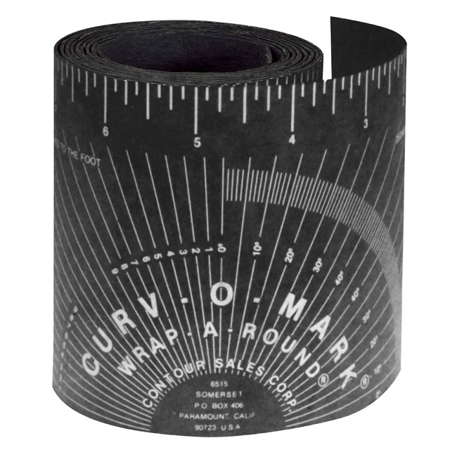 Jackson Safety 2X Large Wrap-A-Round Pipe Ruler from Columbia Safety