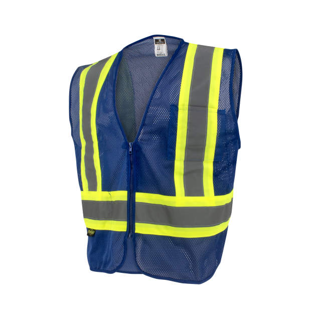 Radians SV22-1 Economy Type O Class 1 Safety Vest - Blue from Columbia Safety