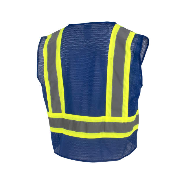Radians SV22-1 Economy Type O Class 1 Safety Vest - Blue from Columbia Safety