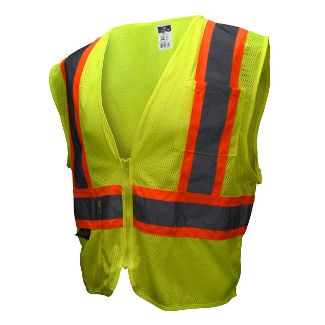 Radians SV22-2 Economy Type R Class 2 Two-Tone Trim Safety Vest from Columbia Safety