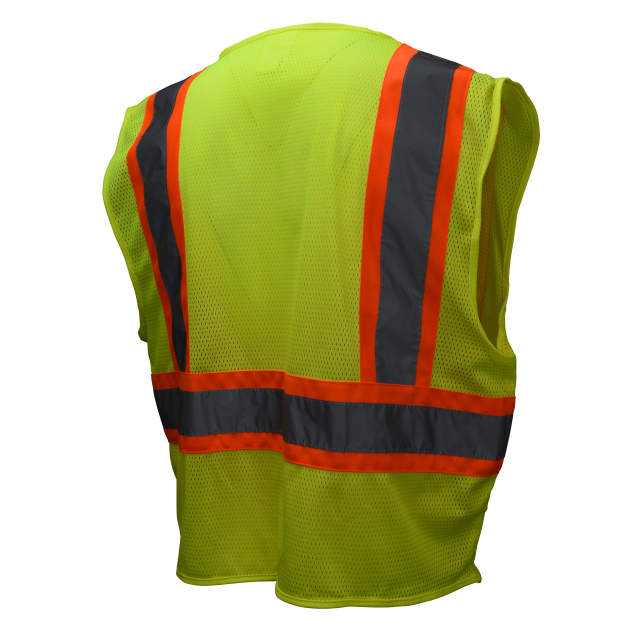Radians SV22-2 Economy Type R Class 2 Two-Tone Trim Safety Vest from Columbia Safety